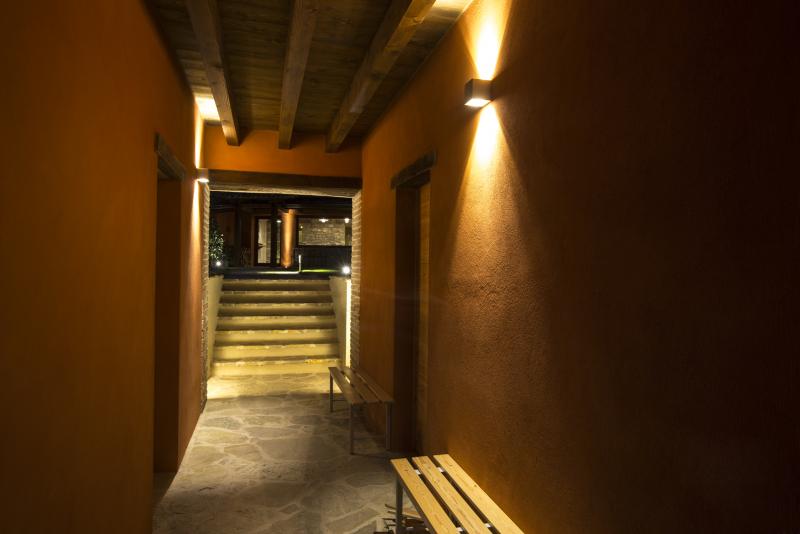 progetto di illuminazione per la Casa di Caccia sui colli piacentini, Piacenza